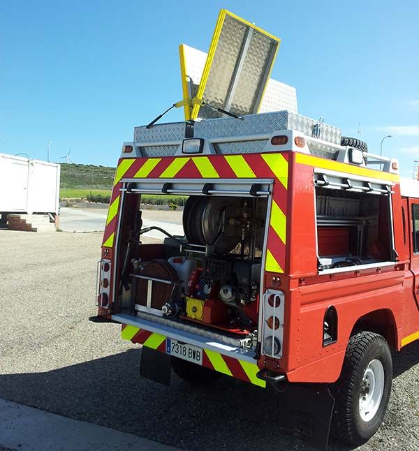 Equipamiento de vehículos de emergencias en Toledo